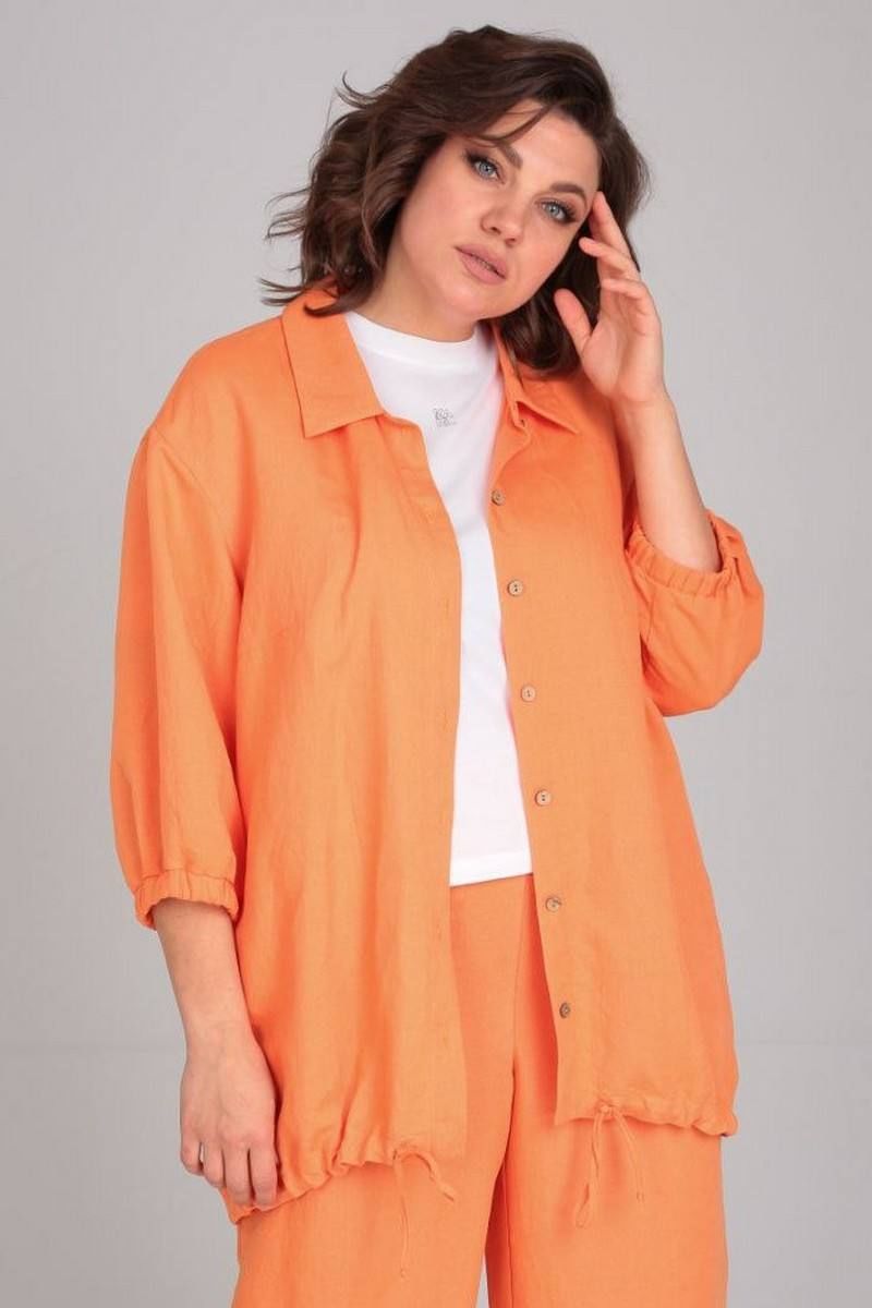 Рубашки Ma Сherie 1014 оранжевый