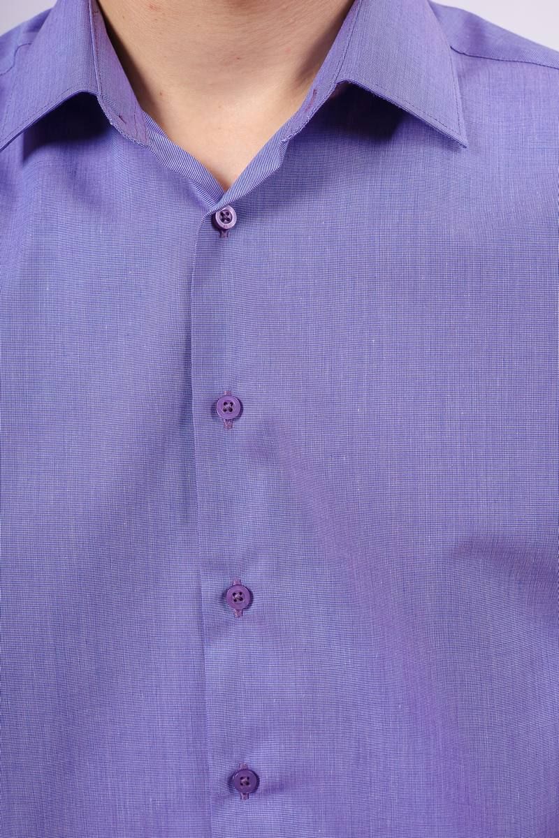 Рубашки с коротким рукавом Nadex 01-036122/203-23_182 меланж_фиолетовый