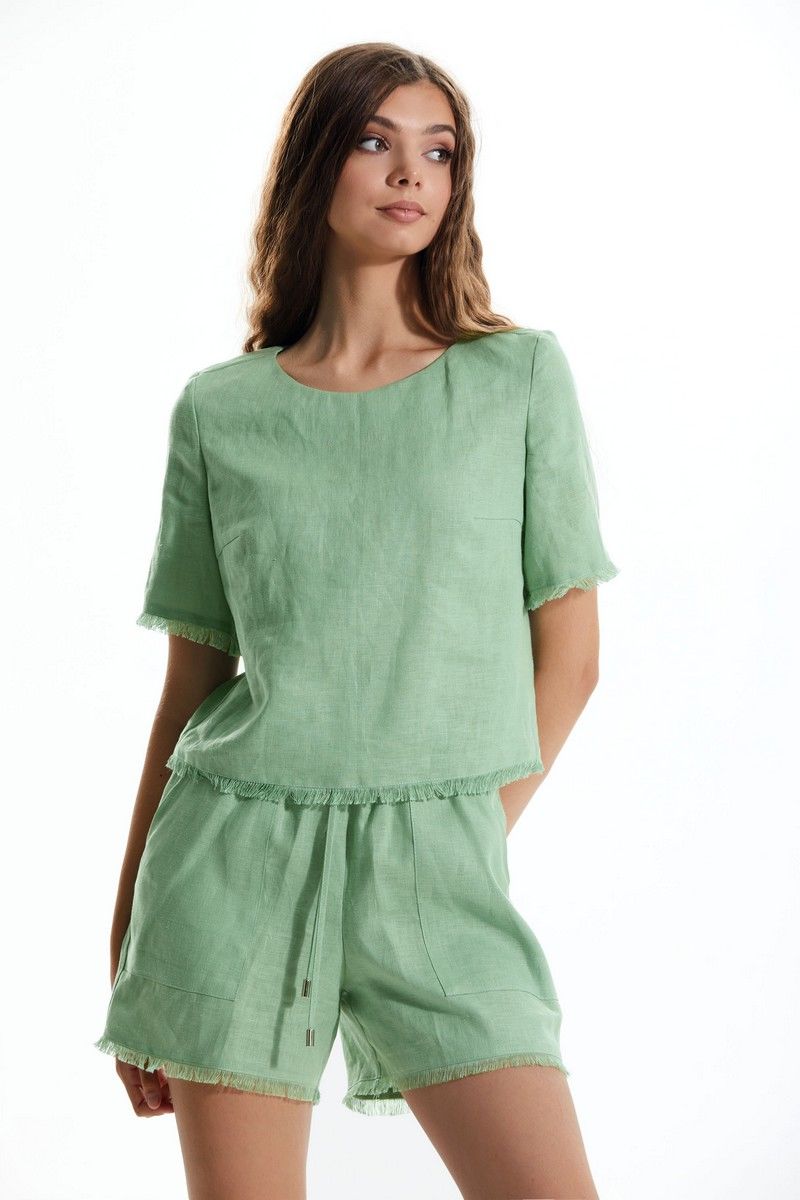 Женский комплект с шортами Golden Valley 6537 зеленый