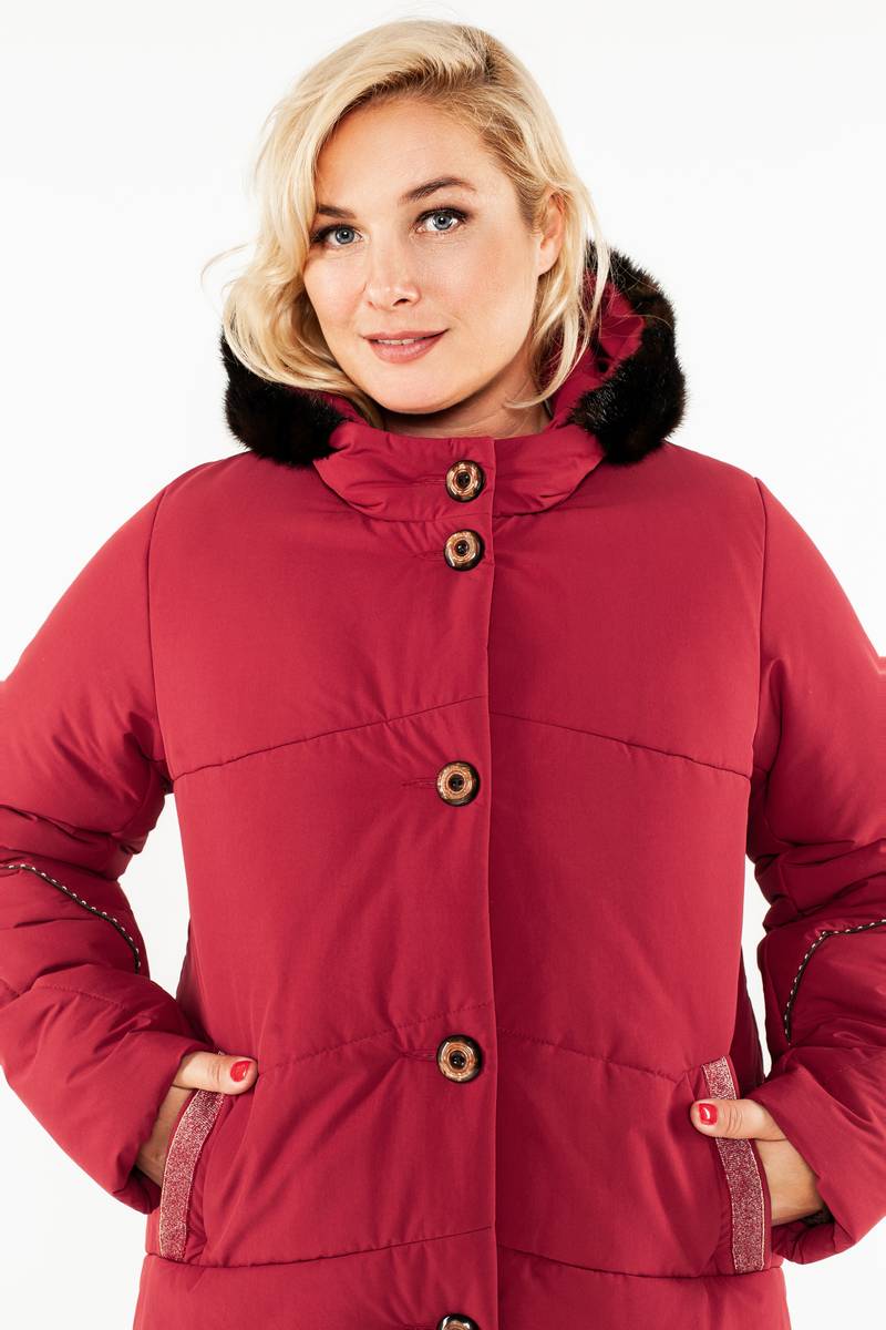 Женское пальто Bugalux 913 170-марсала