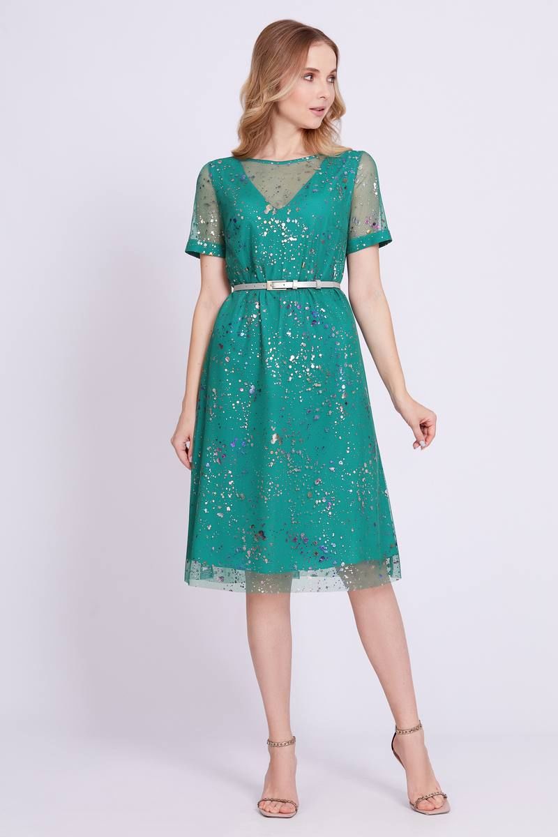 Платья Bazalini 4747 зеленый