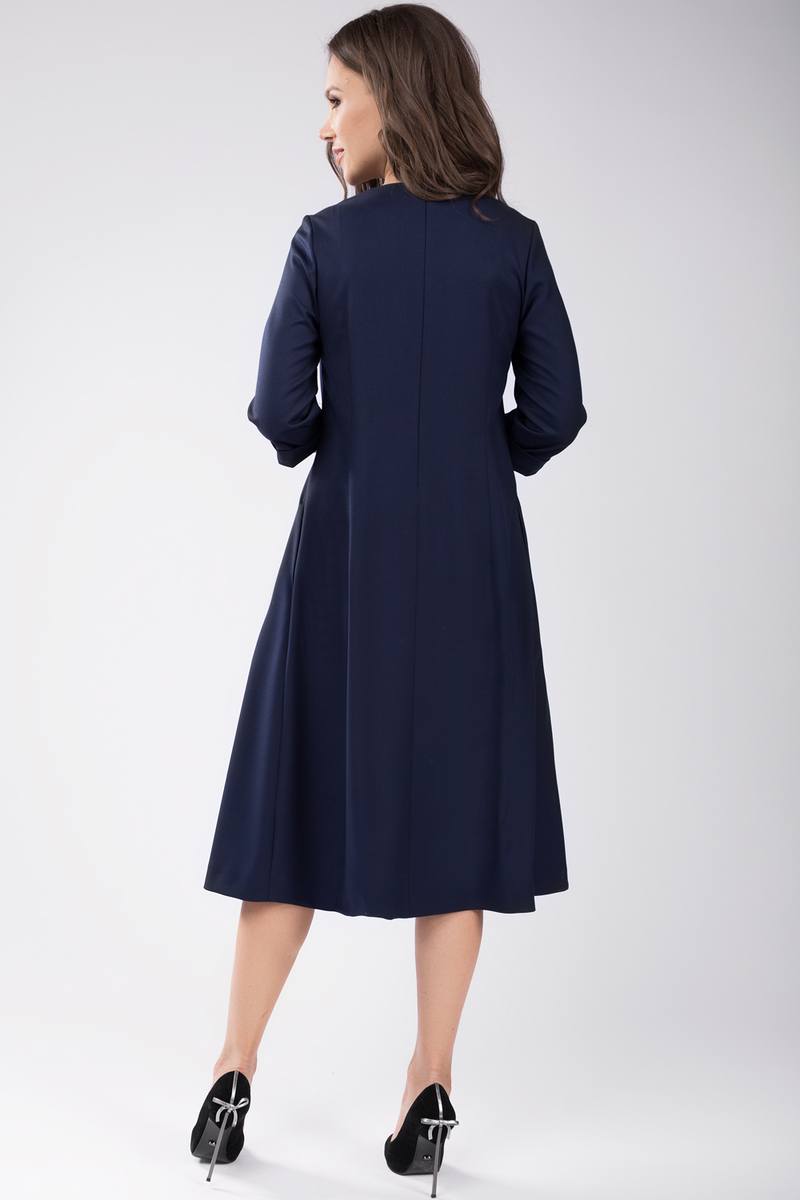 Платье Teffi Style L-1436 синий