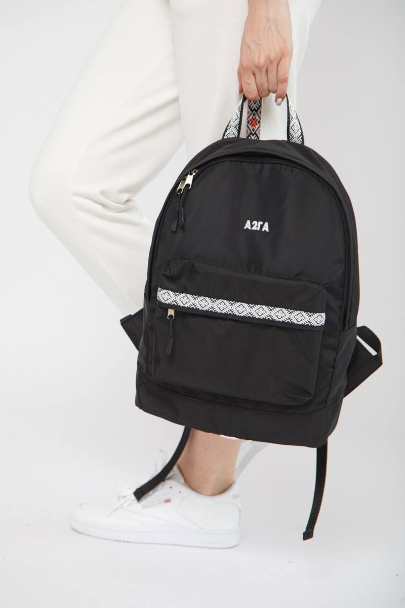 Женская сумка А2ГА J3 черно-белый