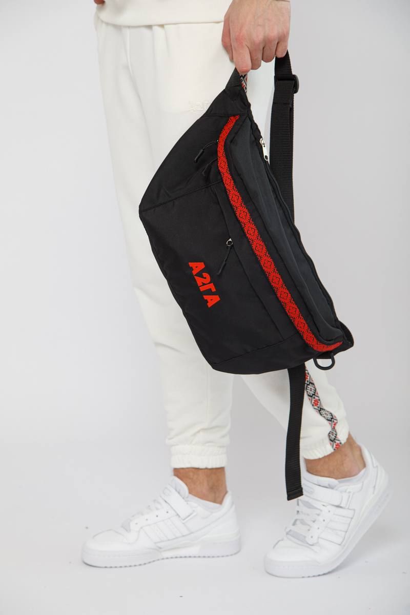 Рюкзаки и сумки А2ГА J5 черно-красный