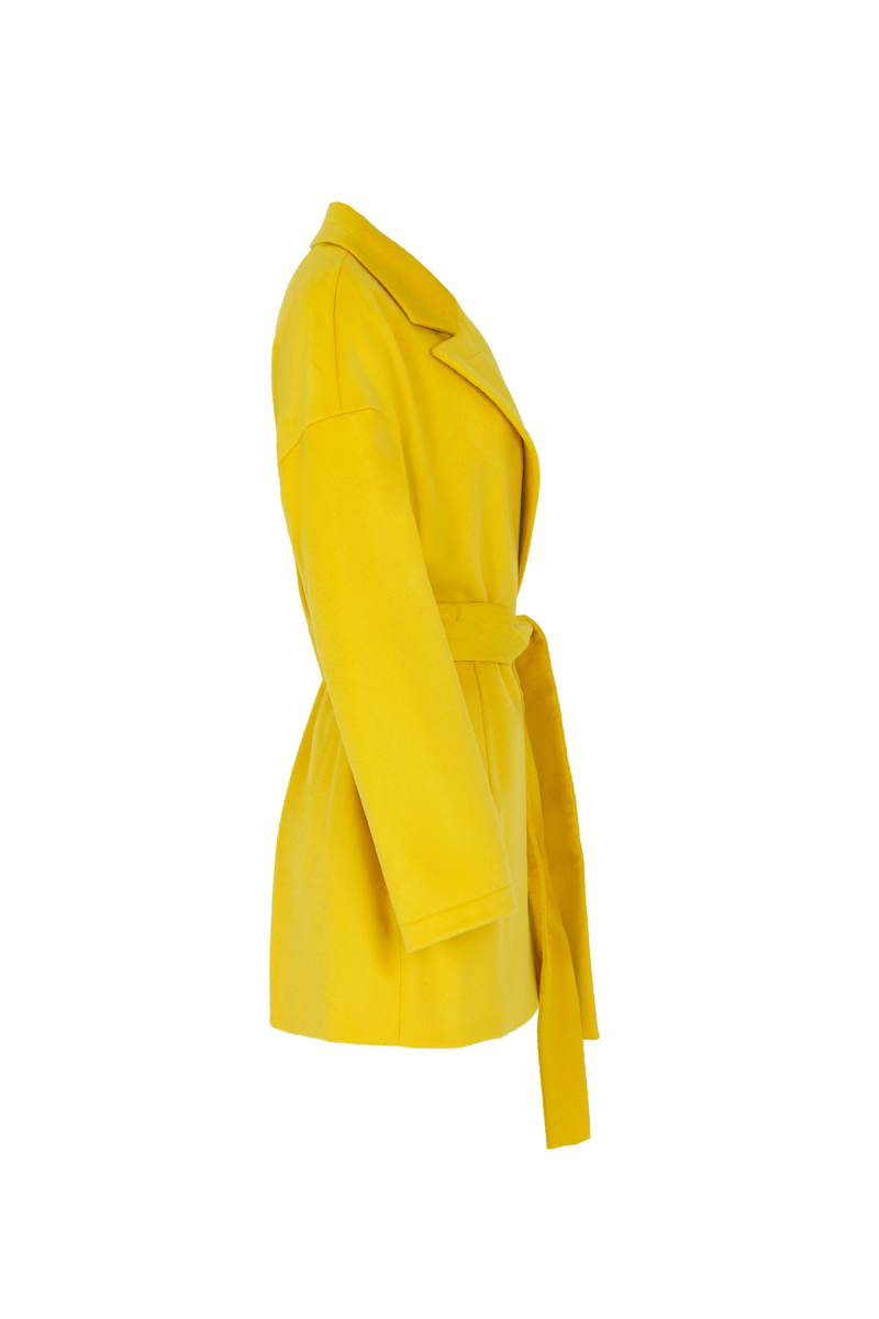 Женское пальто Elema 1-8974-1-164 желтый
