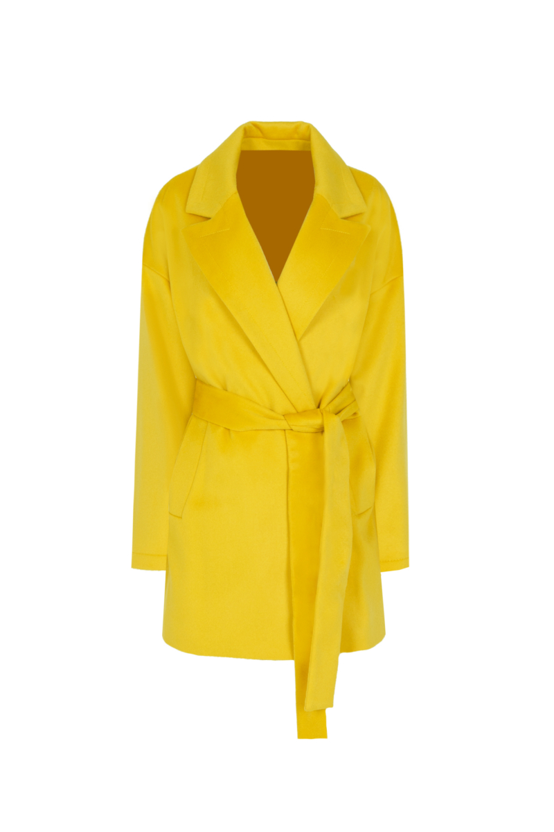 Женское пальто Elema 1-8974-1-170 желтый