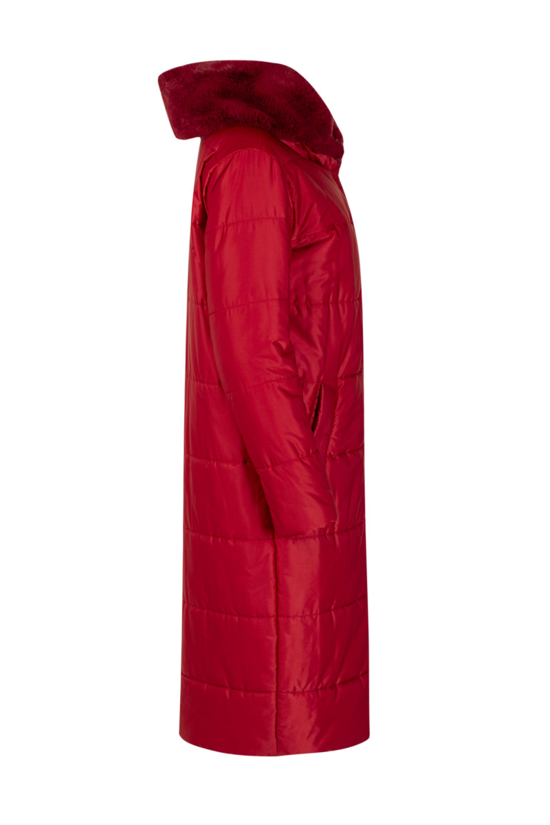 Женское пальто Elema 5S-10318-1-170 красный