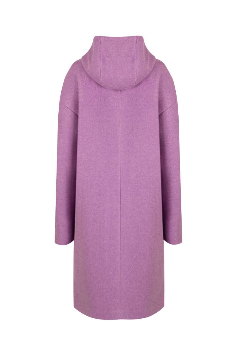 Женское пальто Elema 6-10314-1-164 розовый