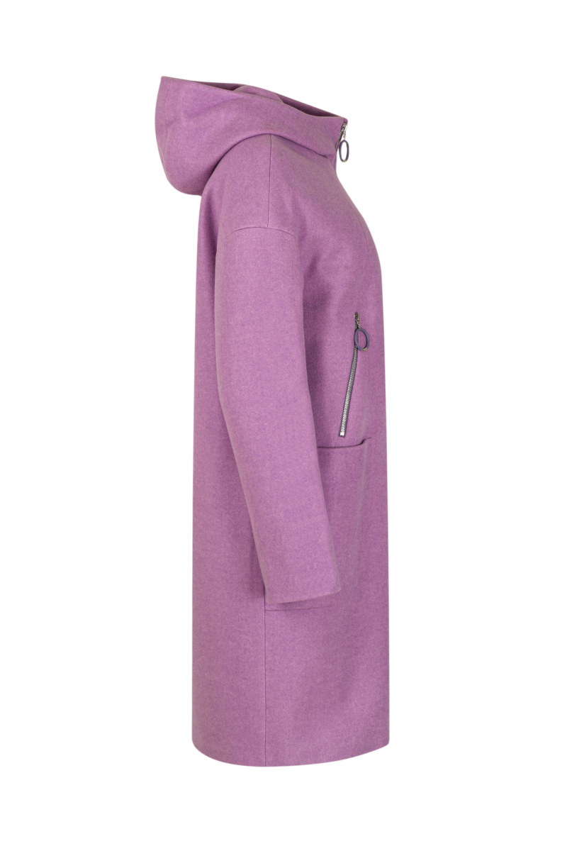 Женское пальто Elema 6-10314-1-170 розовый