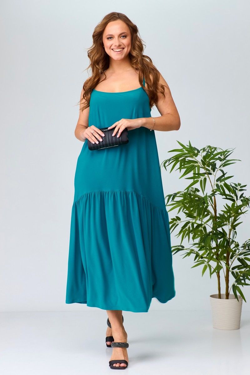 Платья Anastasia 882 изумруд