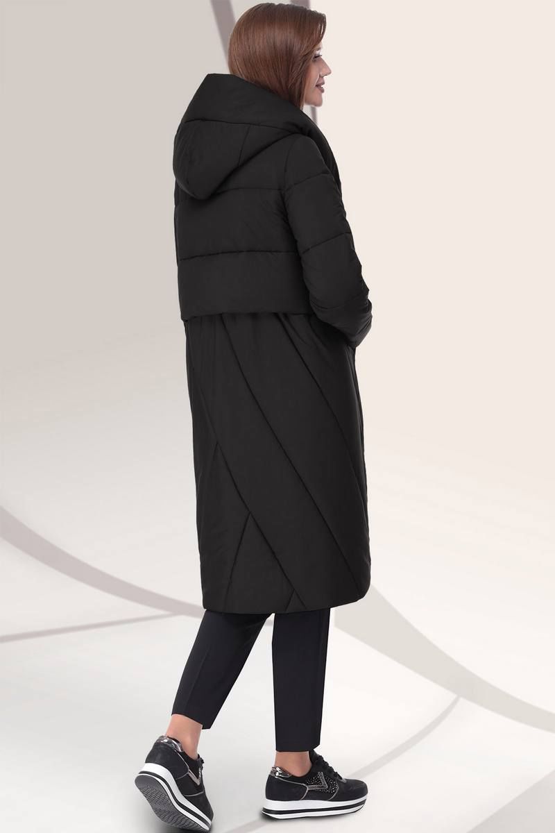 Женское пальто LeNata 11043 черный