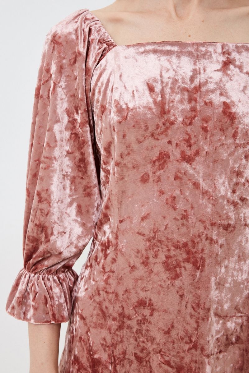 Платья Patriciа F15276 пыльная роза