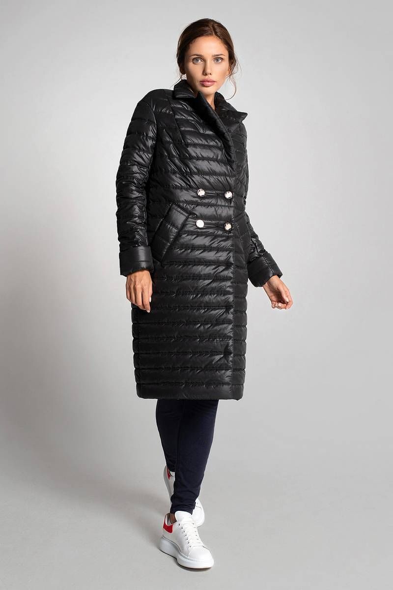 Женское пальто Gotti 415-1у черный