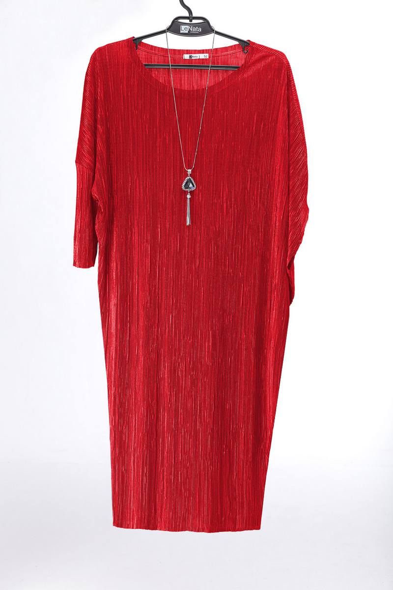Платье LeNata 11050 красный
