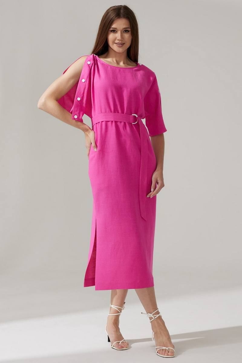 Платья Faufilure С1467 розовый