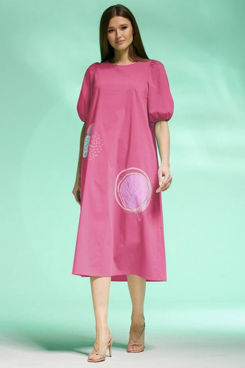 Платья Faufilure С1432 розовый