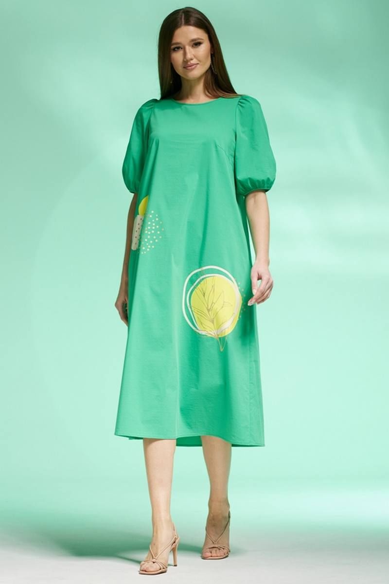 Платья Faufilure С1432 зеленый