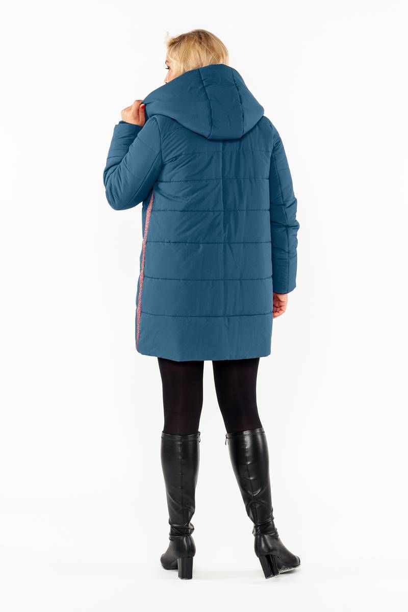 Женское пальто Bugalux 416 170-изумруд