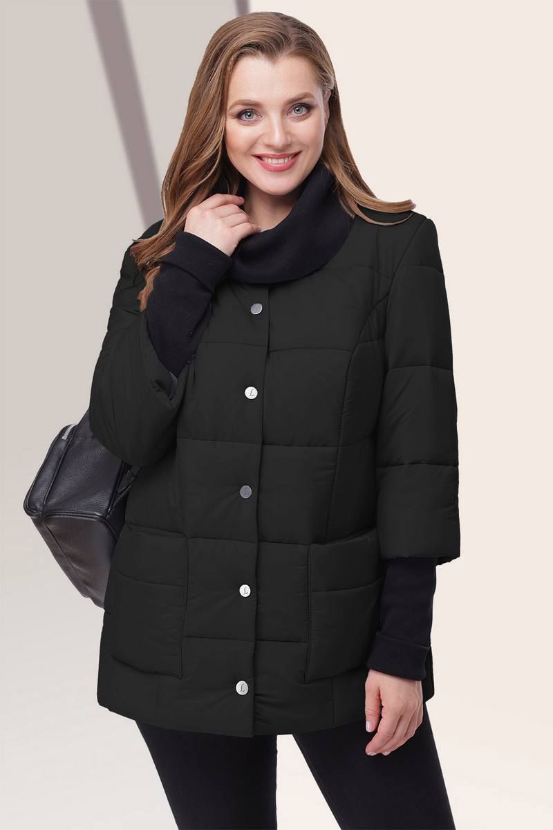 Женская куртка LeNata 12044 черный