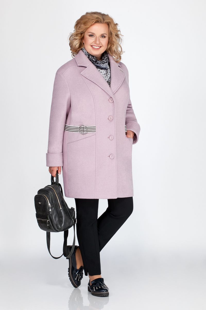 Женское пальто LaKona 1235 лаванда