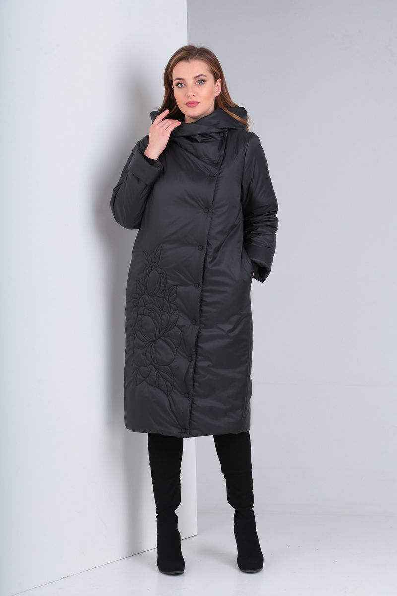 Женское пальто Диомант 1453 черный