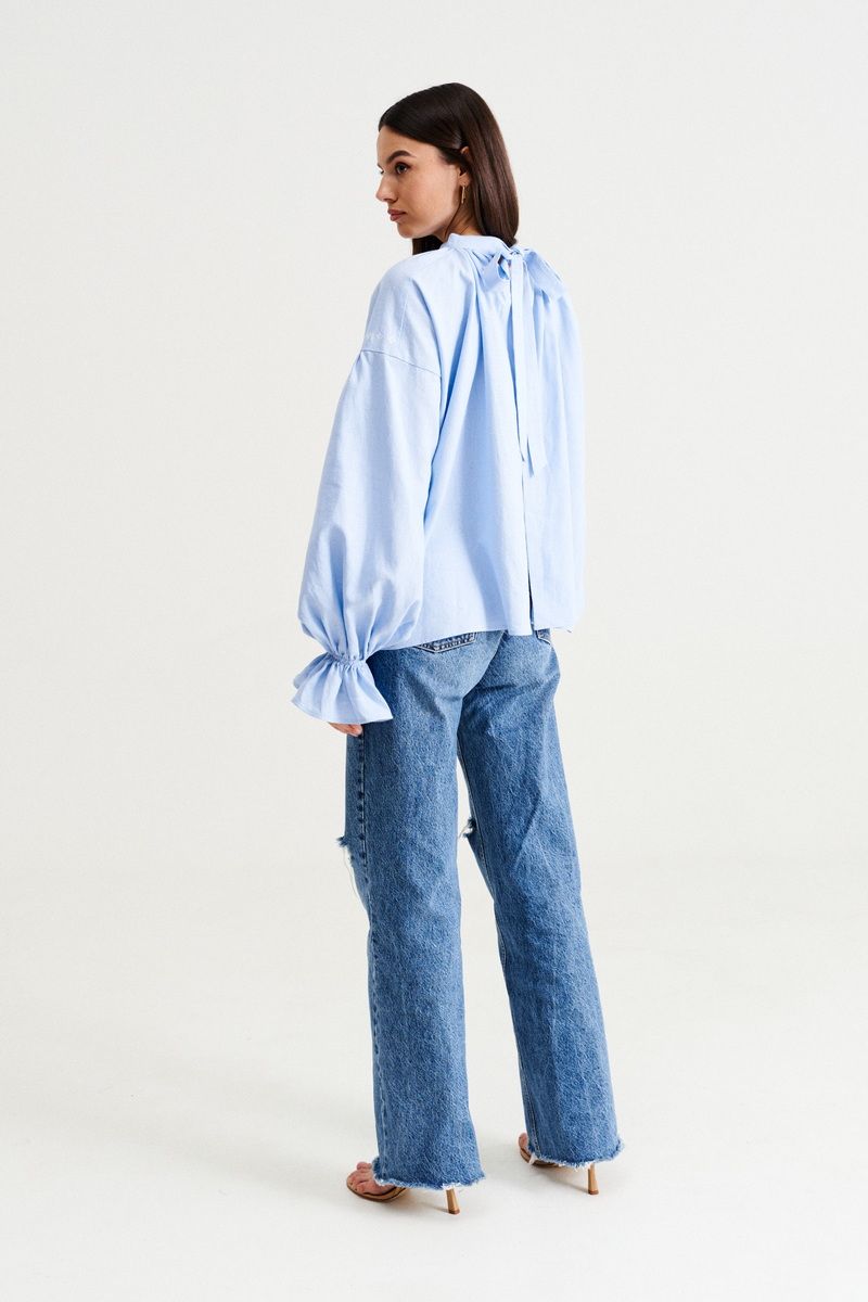 Блузы MUA 46-583-blue
