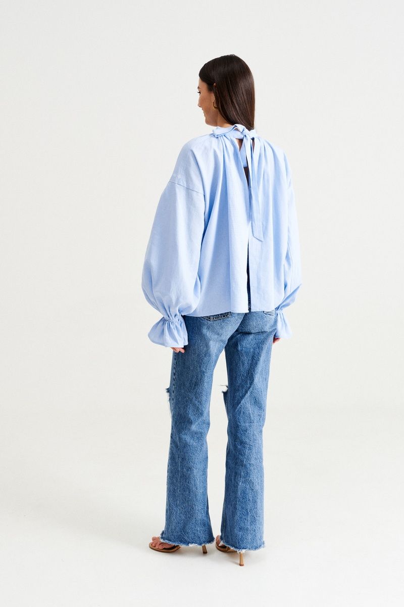Блузы MUA 46-583-blue
