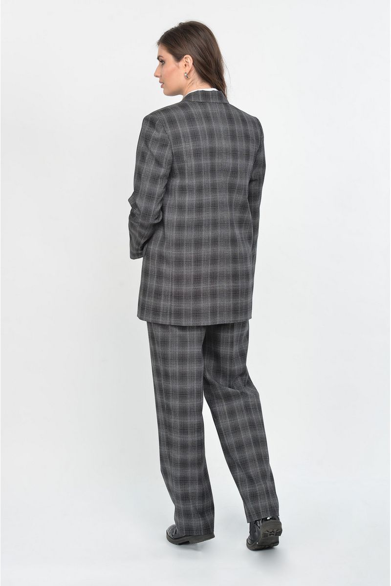 Брючный костюм ROMA MODA М524+222 серый-серый