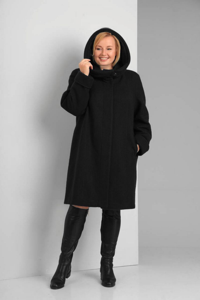 Женское пальто Диомант 1016 черный