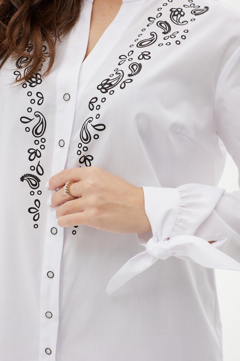 Блузы MALI 623-044 белый