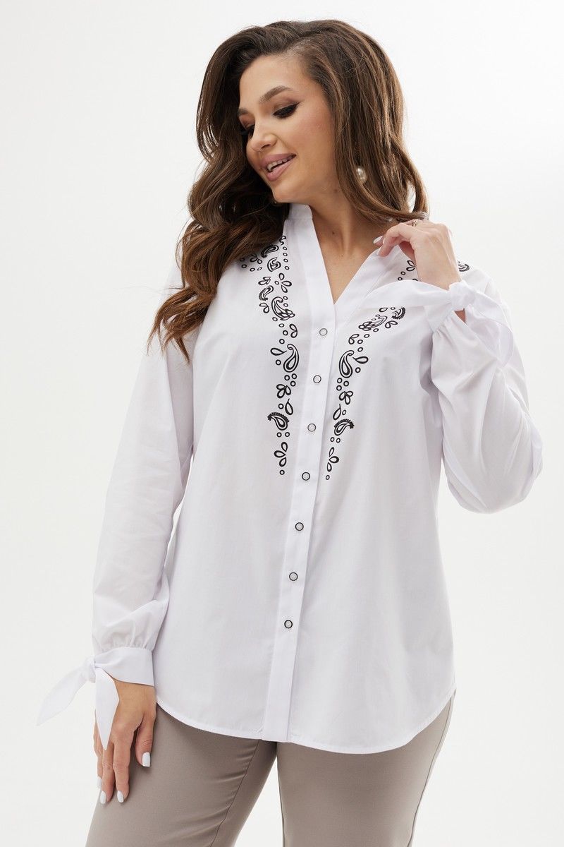 Блузы MALI 623-044 белый