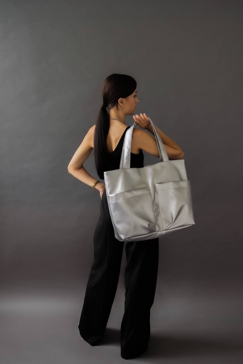 Женская сумка MT.Style BOX2 silver