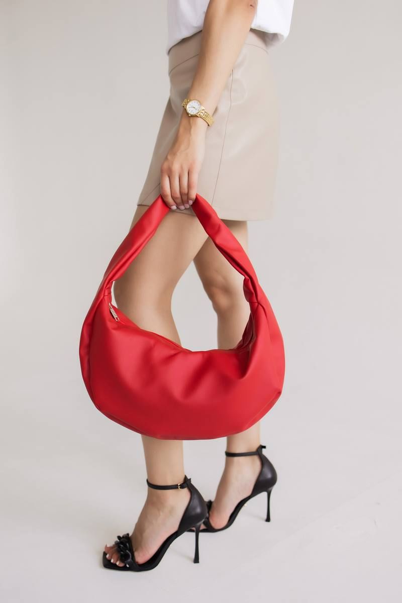 Женская сумка MT.Style HOBO red2
