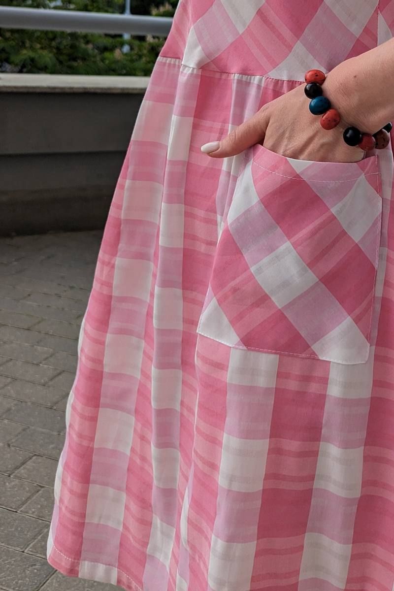 Платья Patriciа 03-5365 розовый,белый