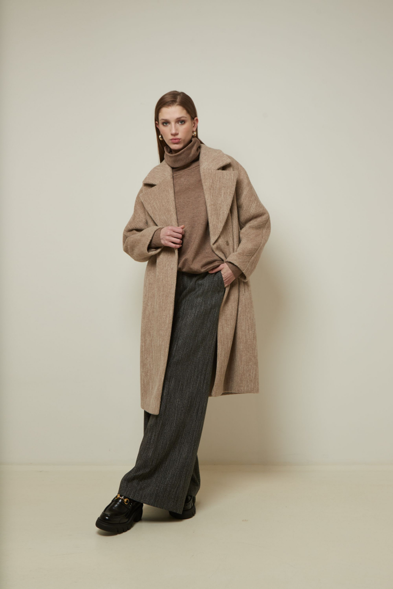 Женское пальто Elema 1-12501-1-170 бежевый
