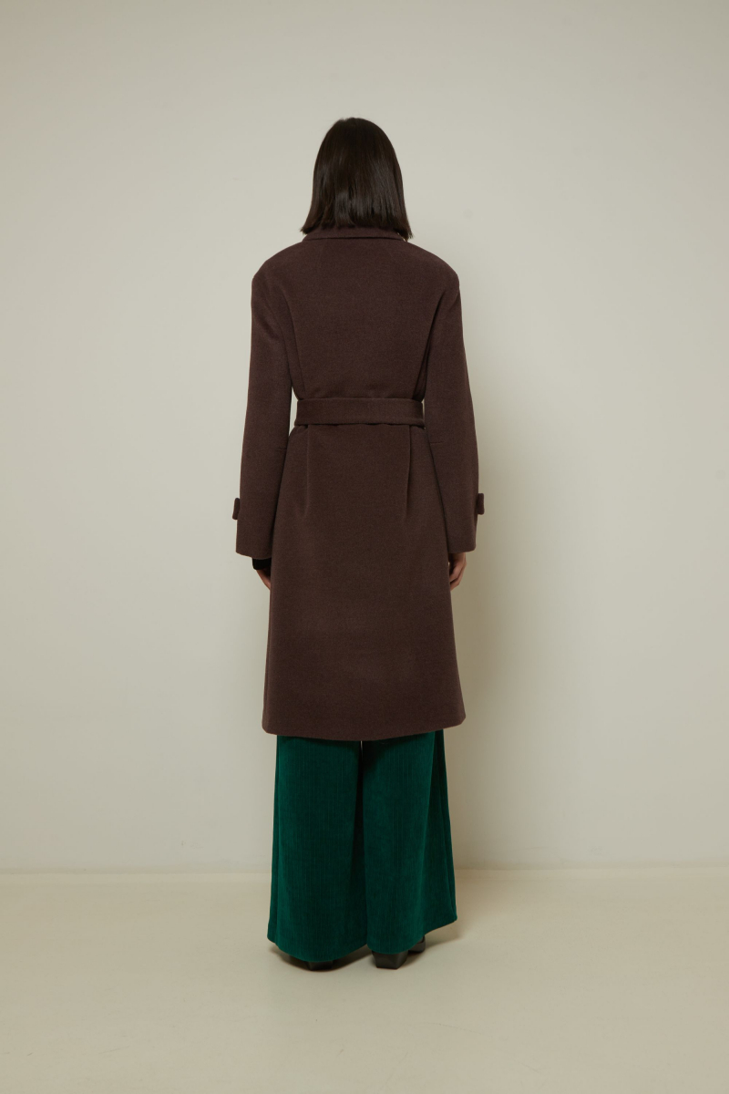 Женское пальто Elema 1-12778-1-164 коричневый