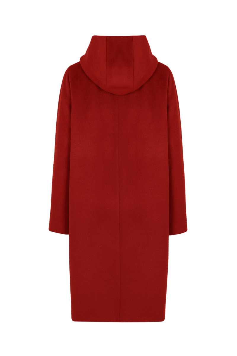 Женское пальто Elema 1-91-164 красный
