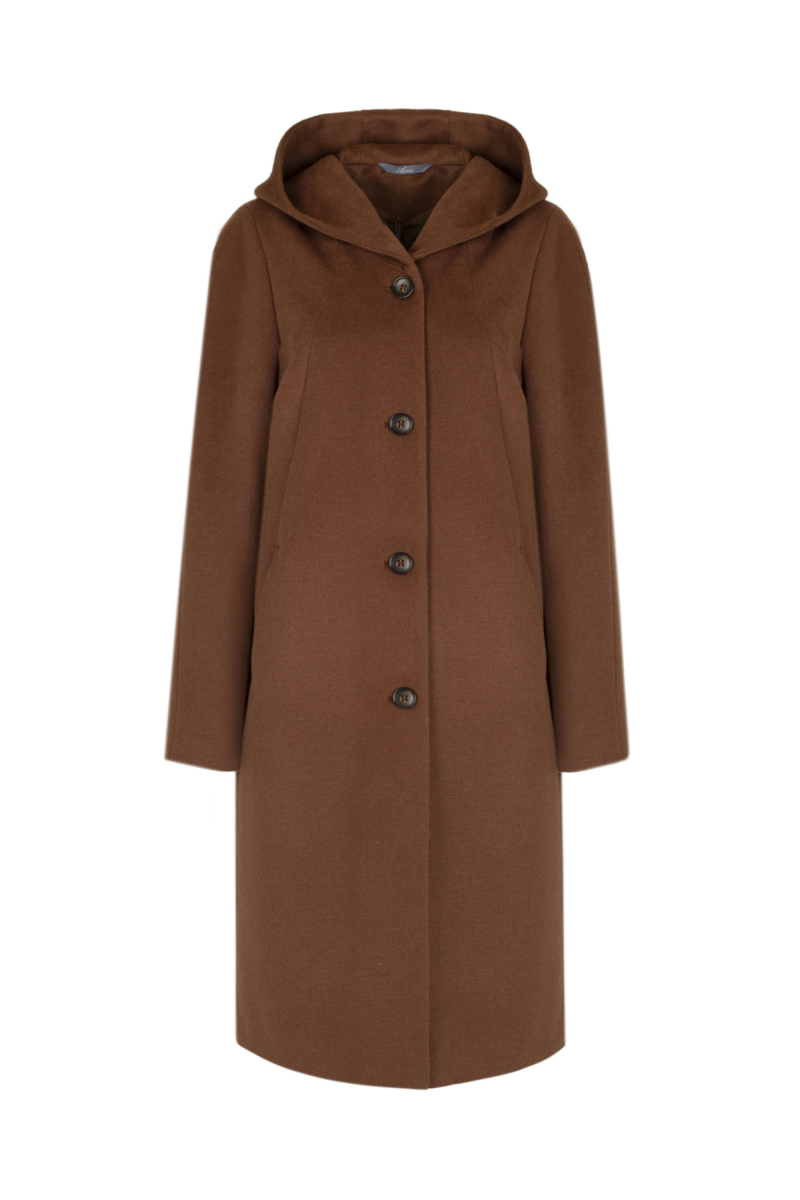 Женское пальто Elema 1-91-170 медный
