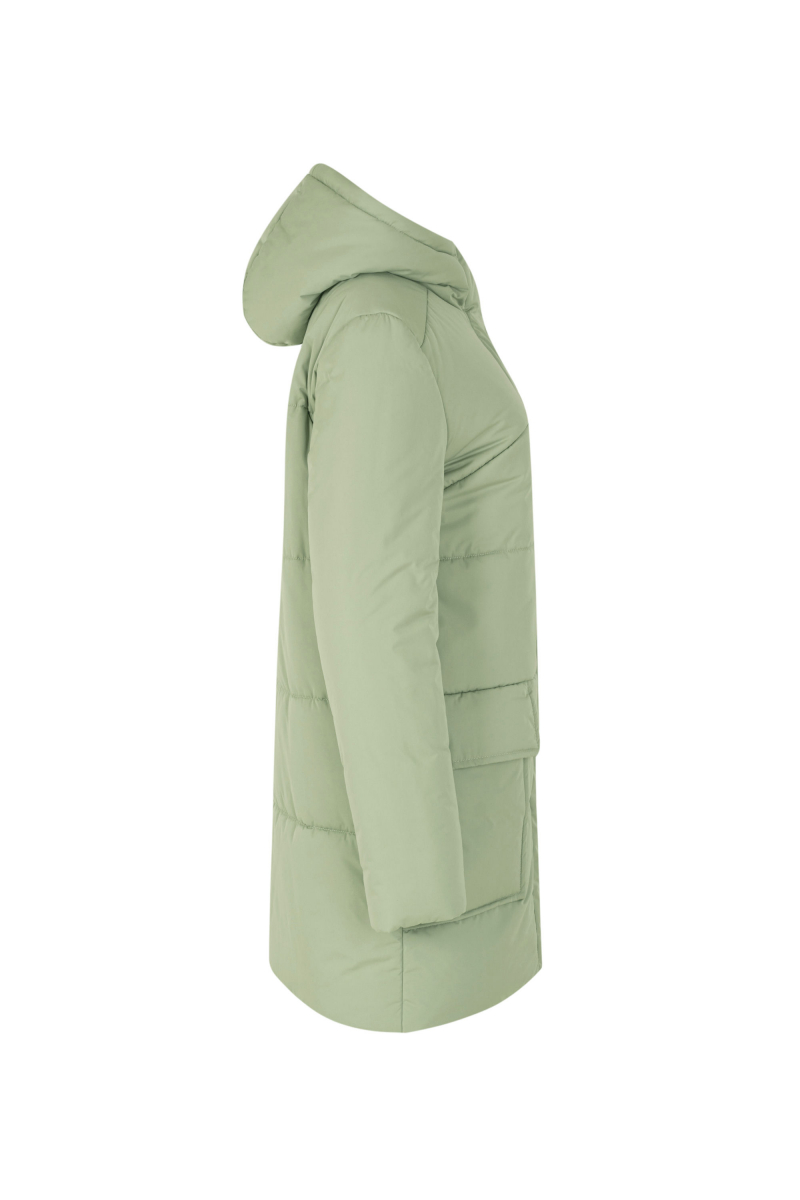 Женское пальто Elema 5-12375-1-164 зелёный