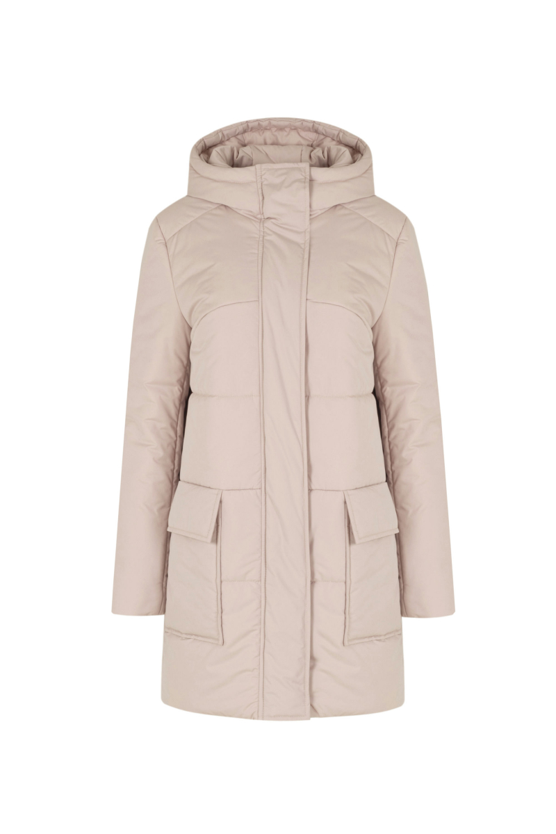 Женское пальто Elema 5-12375-1-164 розовый