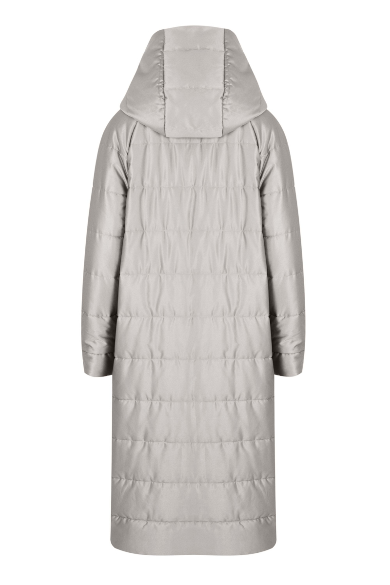 Женское пальто Elema 5-12592-1-164 светло-серый