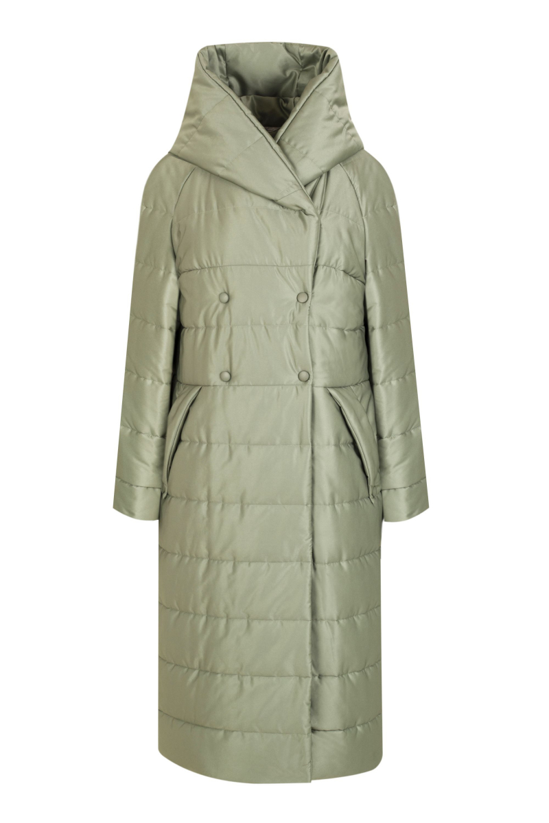 Женское пальто Elema 5-12592-1-164 хаки