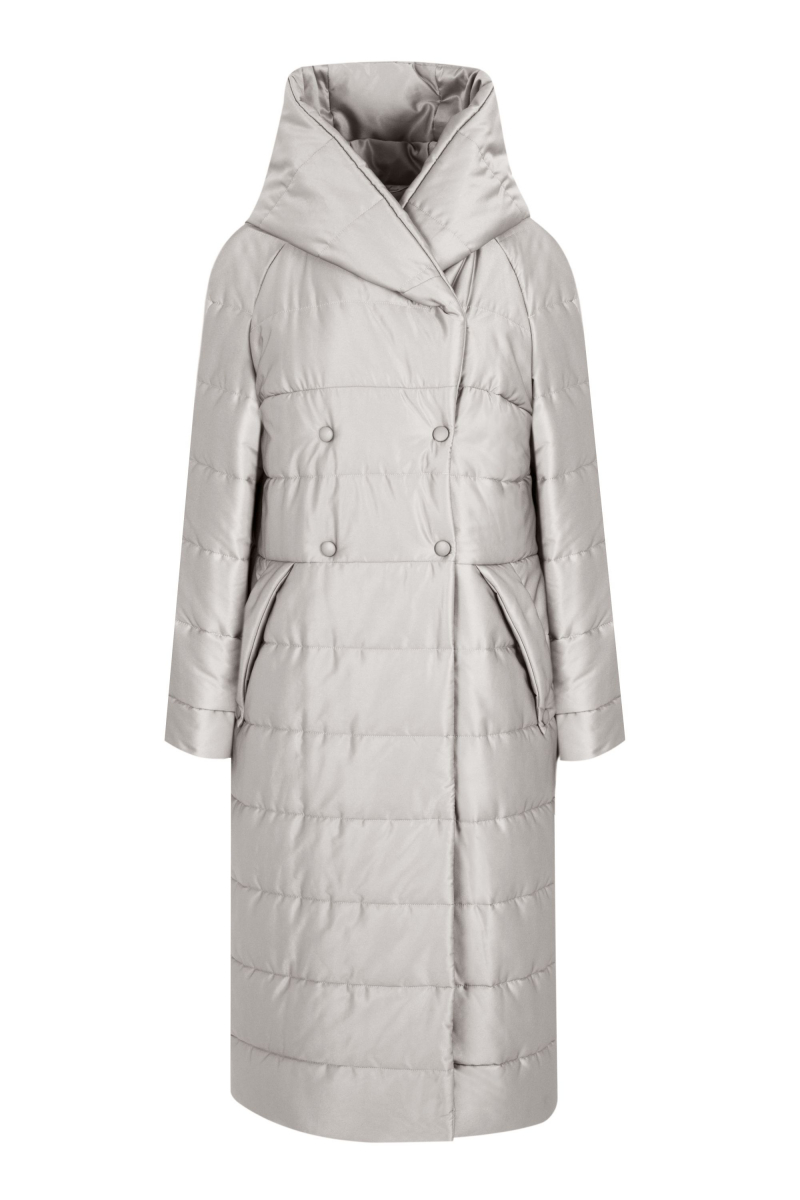 Женское пальто Elema 5-12592-1-170 светло-серый