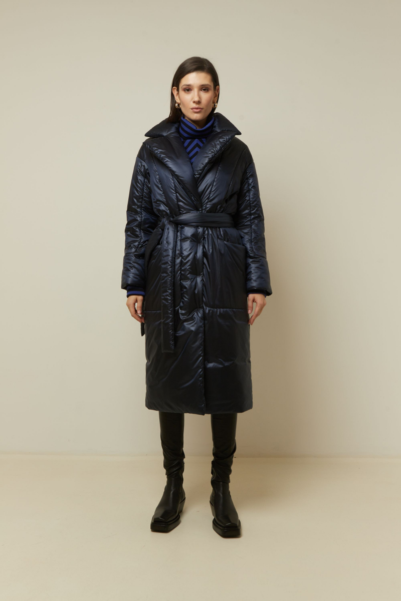Женское пальто Elema 5-12907-1-170 фиолетовый