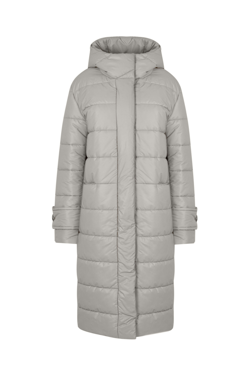 Женское пальто Elema 5-13059-1-170 светло-серый