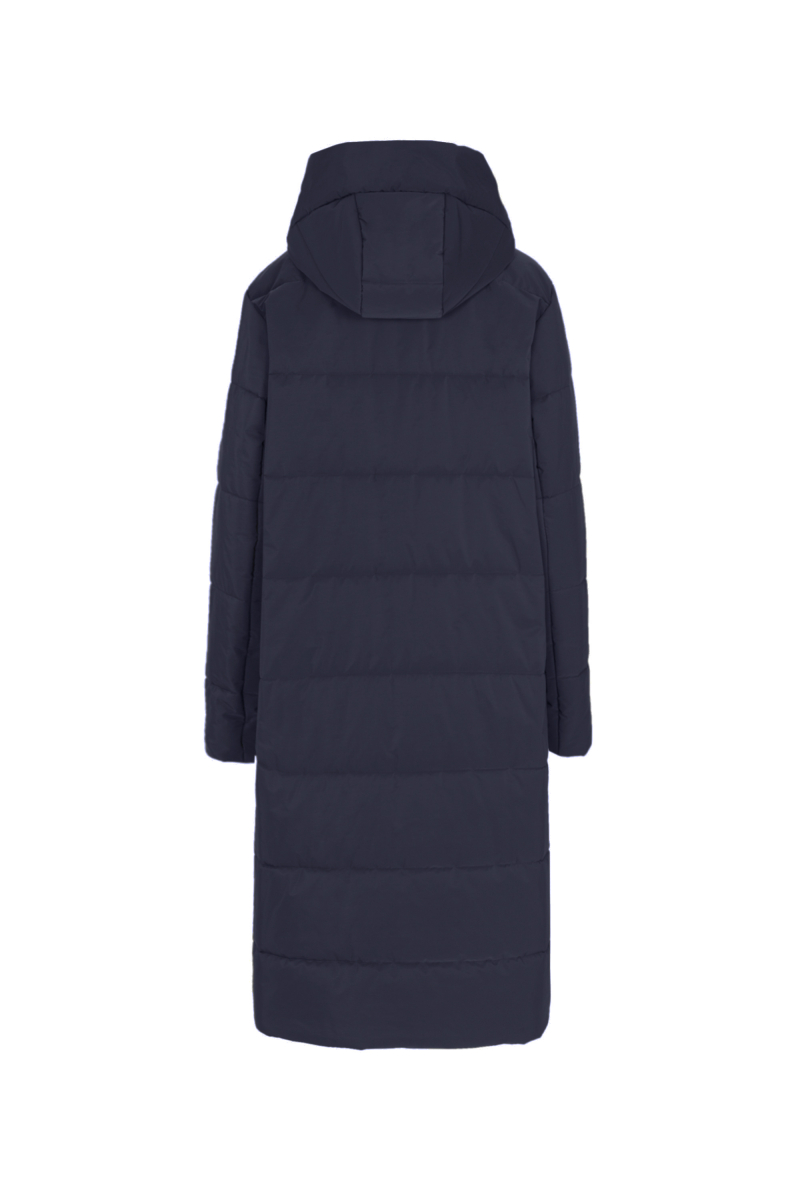 Женское пальто Elema 5-13063-1-164 тёмно-синий