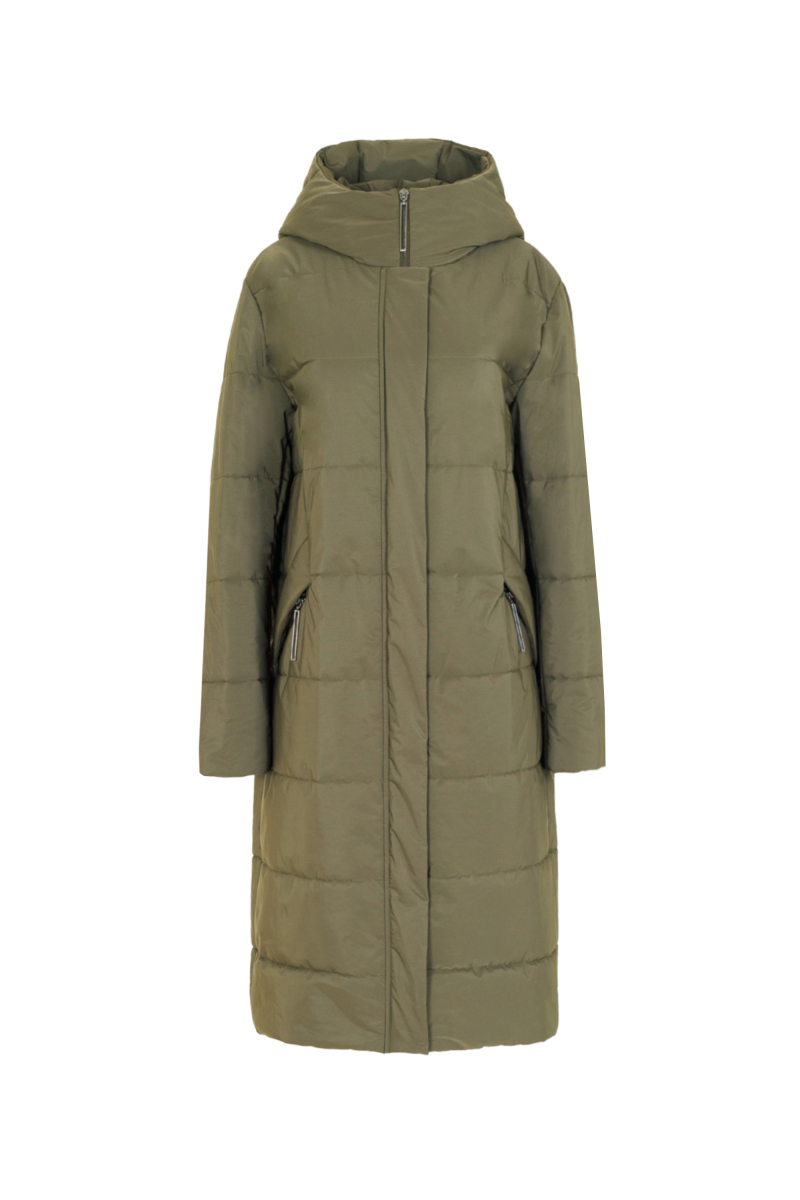 Женское пальто Elema 5-13063-1-170 хаки