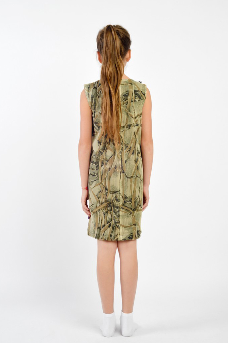 Платье GuliGuli П-35д тропическая-абстракция