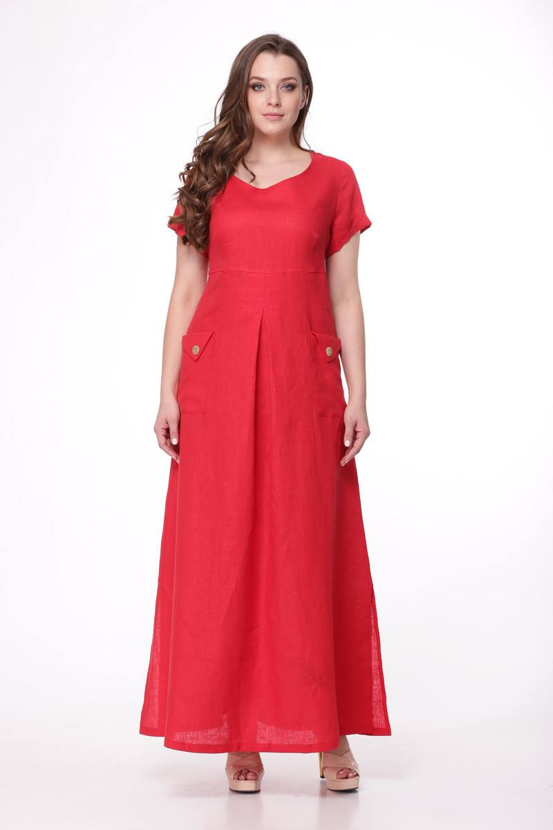 Платье MALI 411 красный