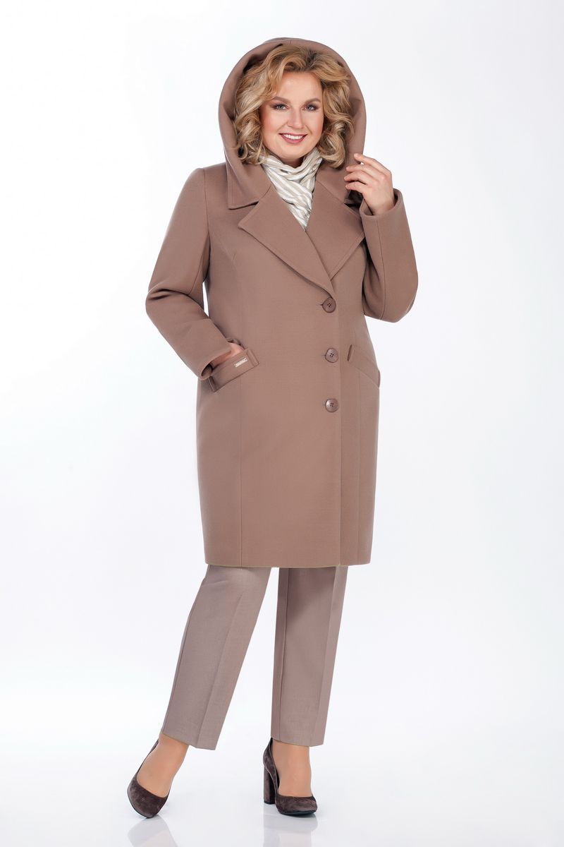 Женское пальто LaKona 1260 мокаччино